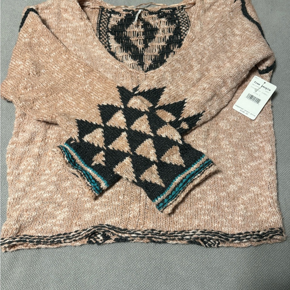 NWT Free People Jackson pullover sweater